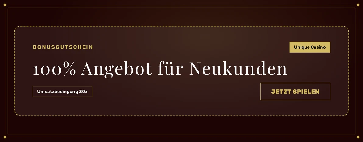 Fordern Sie den Neukundenbonus an